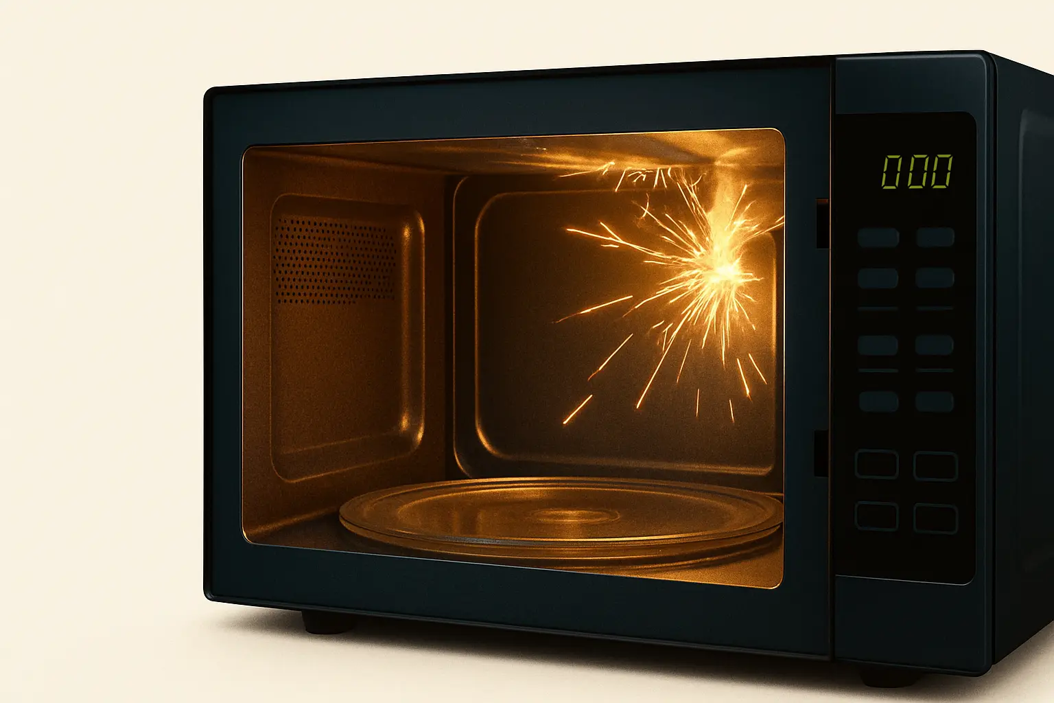 ۵ دلیل جرقه زدن مایکروفر و راه حل‌ های ایمن