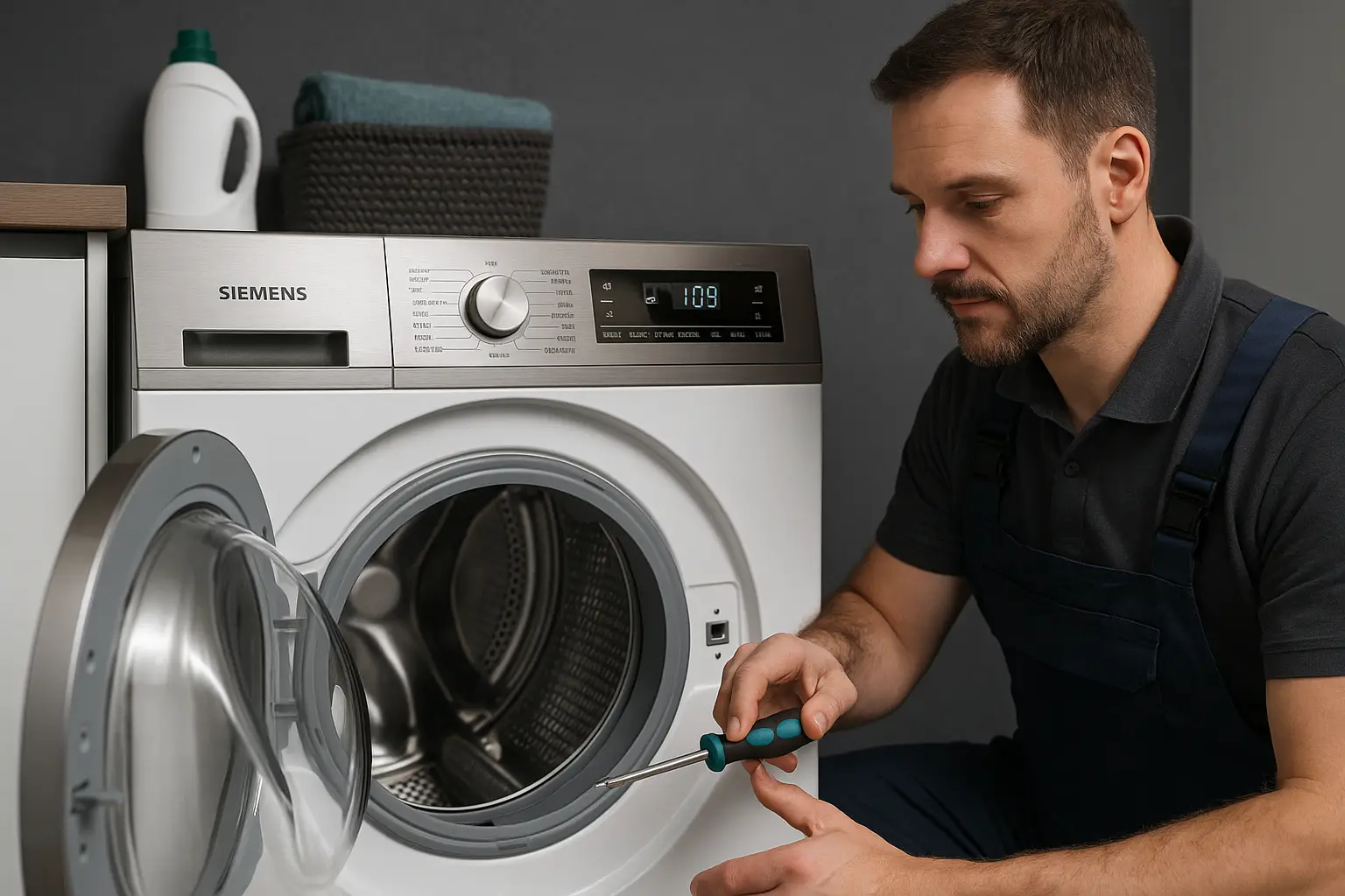 نمایندگی تعمیر ماشین لباسشویی زیمنس | عیبیابی تخصصی SIEMENS در محل با گارانتی