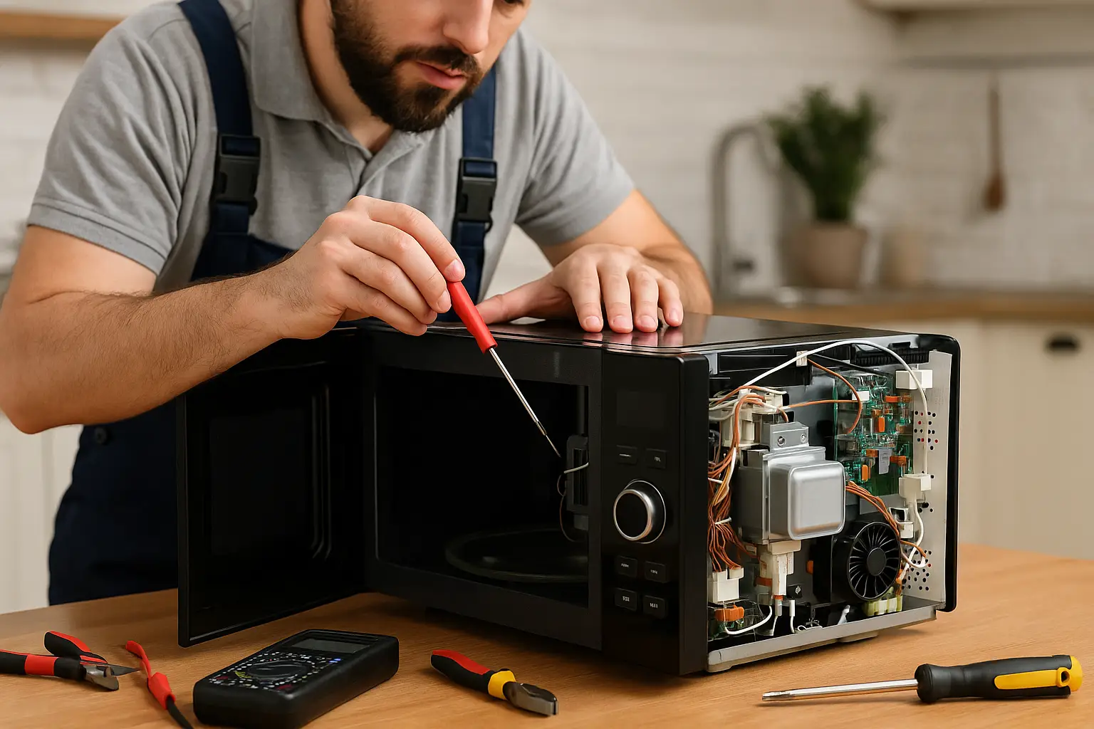 نمایندگی تعمیر ماکروفر ویرپول | تعمیر تخصصی، ایمن و سریع با دیان سرویس